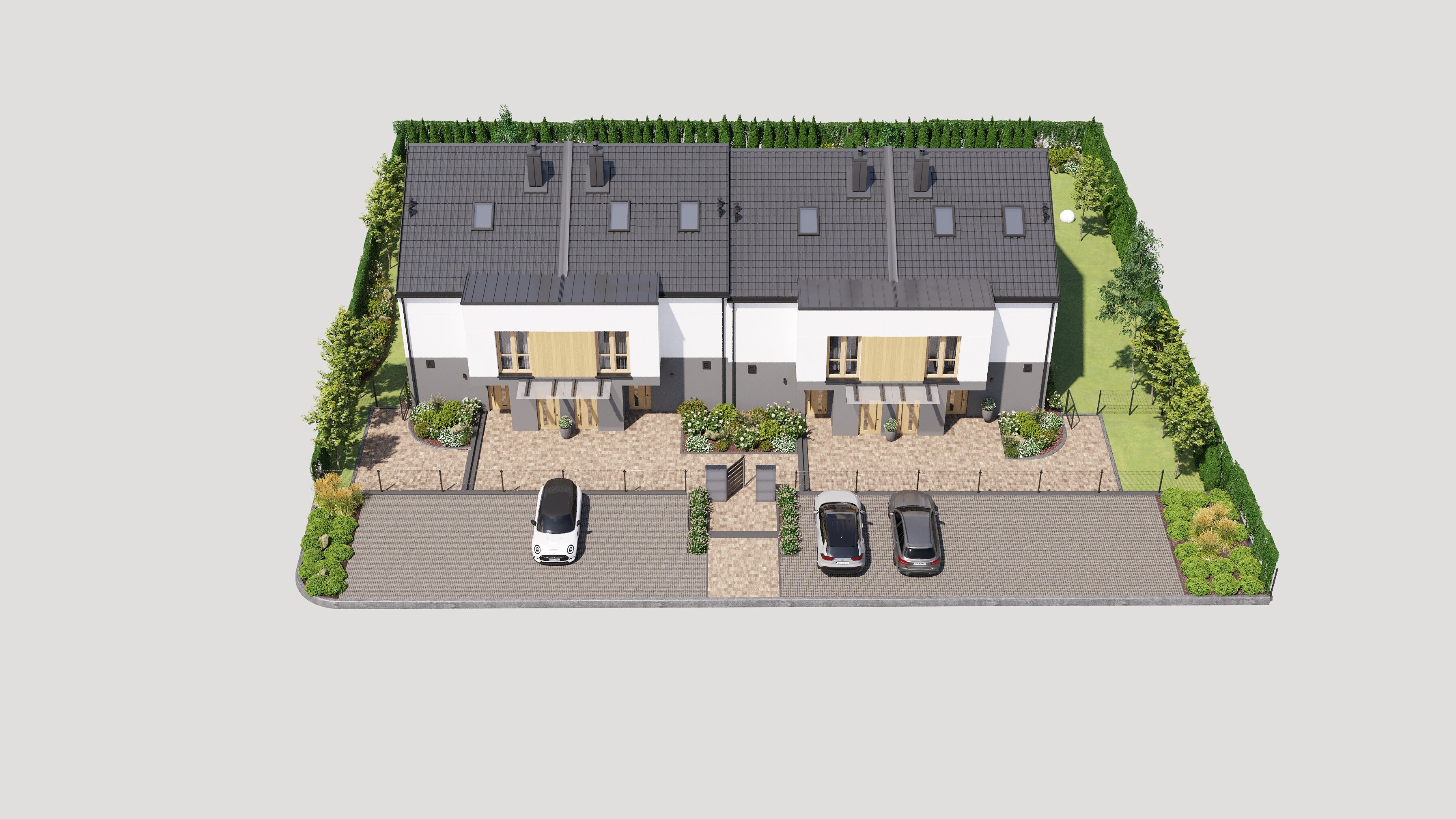 Osiedle 8 Bratków — makieta 3D